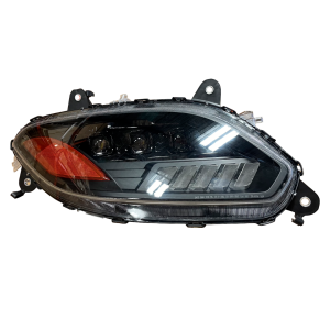 F00545-R | RH Headlight, LED, Black Housing, 2018, International LT 625 
