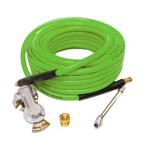 TR63051G | 3/8" x 50ft ensemble de gonflage pneumatique avec 300 PSI boyau pneumatique pour renforcé camion pneu