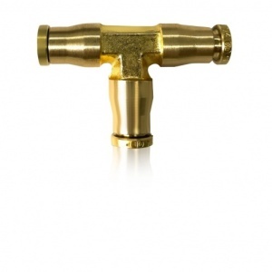 TR14UT14 | Union Tee for 1/4" Tubing with Push-To-Connect Fitting (PTC)
