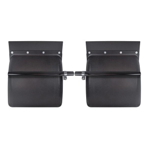 KADNB-247 | 24" x 24" Black Poly Quarter Fender Set