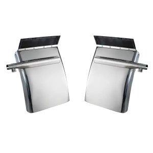 TRQF312 | Stainless Steel Quarter Fender Set 24"/29", Universal