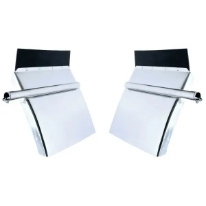 TRQF314 | 24" X 34" Stainless Quarter Fender Set