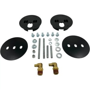Bracket Set for Rear Air Helper Suspension Bag 1963-72 Chevy C10