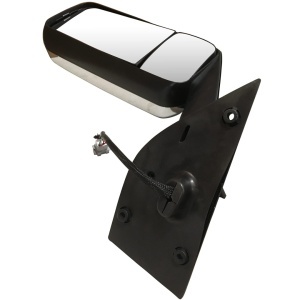 FRCA-1401D-RS32 | Freightliner Cascadia 2018 and Newer Door Mirror Assembly Chrome Passenger Side