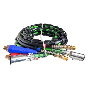 TR813215 | 3-en-un caoutchouc boyau pneumatique gaine de câble électrique 15' boyau de conduite pneumatique